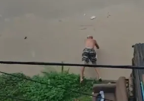 Imagem ilustrativa da imagem Encontrado corpo de idoso que mergulhou no Rio Capibaribe durante as fortes chuvas