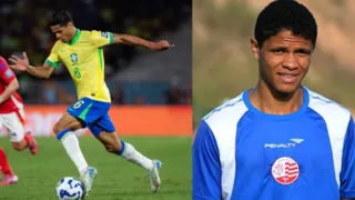 Imagem ilustrativa da imagem Náutico celebra convocação do prata da casa Douglas Santos para a Copa do Mundo
