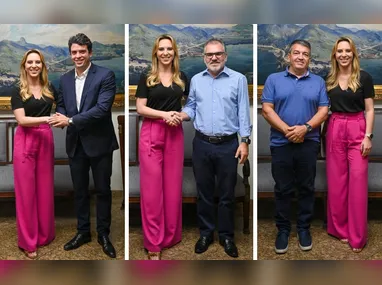 Ministro do STF Gilmar Mendes e o ex-governador de Minas Gerais Romeu Zema