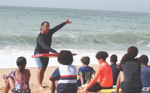 
          Imagem ilustrativa da imagem Bodyboarding vira projeto escolar em Vila Velha
          