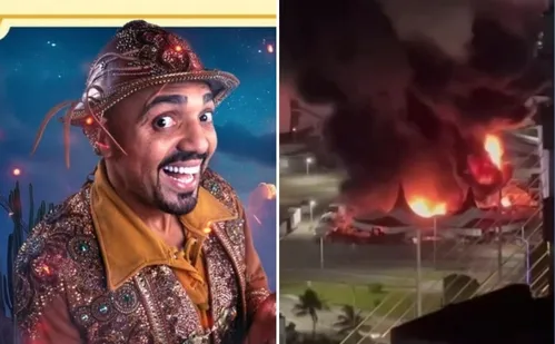 
          Imagem ilustrativa da imagem Circo de Tirullipa pega fogo em Natal e humorista lamenta pelas redes sociais
          