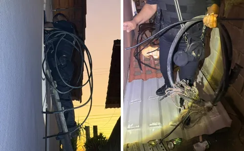 
          Imagem ilustrativa da imagem Suspeitos de roubarem quase meia tonelada de fio de cobre são presos em Cariacica
          