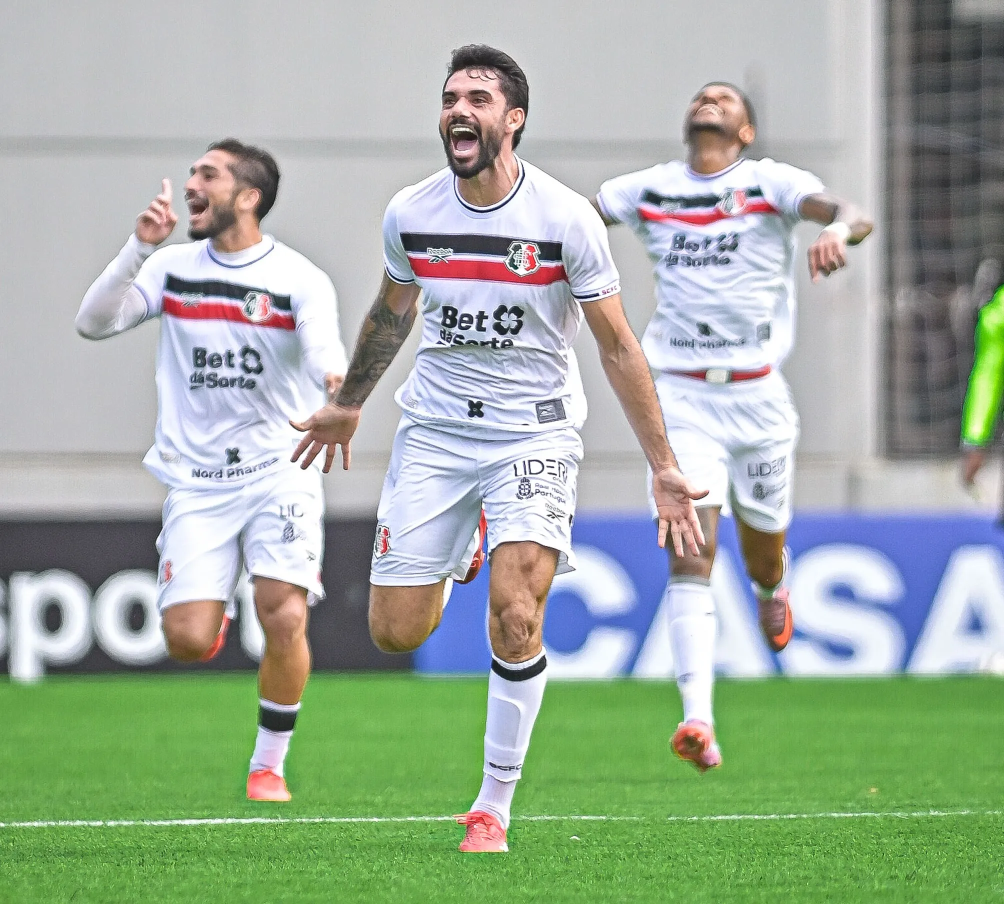 Imagem ilustrativa da imagem Santa Cruz vence o Brusque com gol nos acréscimos