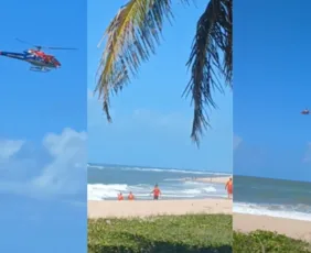 Imagem ilustrativa da imagem Adolescente de 15 anos some na Praia do Paiva; Bombeiros fazem busca