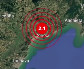 Imagem ilustrativa da imagem Cidade do Sul do ES registra tremor de mais de 2 pontos na Escala Richter