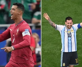 Imagem ilustrativa da imagem Cristiano Ronaldo e Messi novamente em ação neste sábado