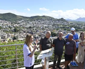 Imagem ilustrativa da imagem Mirante do Bonfim é entregue e transforma região em novo ponto turístico de Vitória