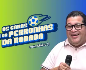 Imagem ilustrativa da imagem Os Caras e os Perronhas. Veja quem foram os jogadores que se destacaram na rodada