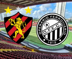 Imagem ilustrativa da imagem Sport x Operário-PR: confira os prováveis times, detalhes da partida e arbitragem