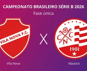 Imagem ilustrativa da imagem Vila Nova x Náutico: onde assistir, escalações e o peso dos desfalques na Série B