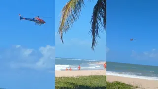 Imagem ilustrativa da imagem Adolescente de 15 anos some na Praia do Paiva; Bombeiros fazem busca