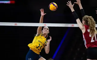 Imagem ilustrativa da imagem Brasil perde para Alemanha e fica sem invencibilidade e liderança na VNL