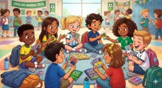 Imagem ilustrativa da imagem FIGURINHAS DA COPA: como aproveitar para educar seu filho sobre consumo consciente