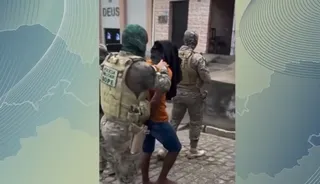Imagem ilustrativa da imagem Megaoperação policial mira crime organizado na comunidade do Detran, no Recife