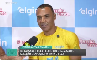 Imagem ilustrativa da imagem No Recife, Cafu defende Neymar, elogia Ancelotti e aprova mescla nas laterais
