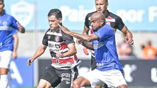 Imagem ilustrativa da imagem Santa derrota o Barra e chega a terceira vitória seguida na Série C