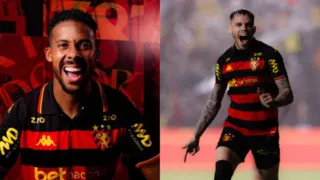 Imagem ilustrativa da imagem Sport anuncia volante Willian Oliveira e renova com o atacante Barletta