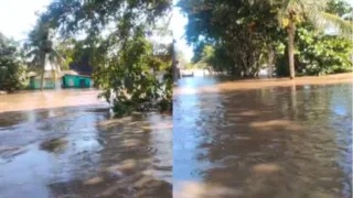Imagem ilustrativa da imagem Temporais alagam cidades e deixam desalojados na Zona da Mata de PE