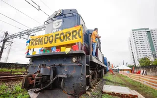 Imagem ilustrativa da imagem Trem do Forró 2026 começa neste sábado partindo de Boa Viagem no Recife