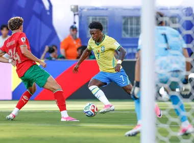 Imagem ilustrativa da imagem Brasil e Marrocos empatam em 1 a 1 na estreia da Copa do Mundo