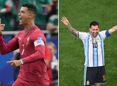 Imagem ilustrativa da imagem Cristiano Ronaldo e Messi novamente em ação neste sábado