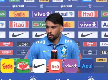 Imagem ilustrativa da imagem Paquetá vê seleção pronta para se reorganizar após lesão de Raphinha
