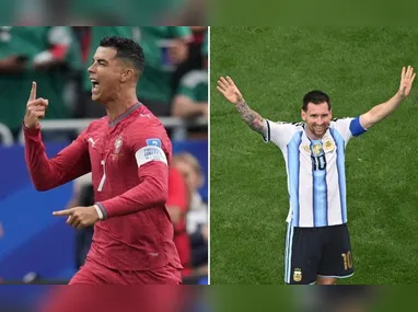 Imagem ilustrativa da imagem Cristiano Ronaldo e Messi novamente em ação neste sábado
