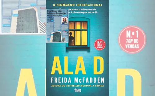 
          Imagem ilustrativa da imagem “Ala D”: thriller inédito de escritora best-seller
          