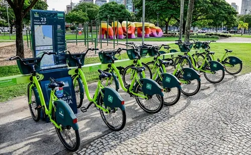 
          Imagem ilustrativa da imagem Bikes compartilhadas serão gratuitas em Vitória, Vila Velha e Serra nesta quarta
          