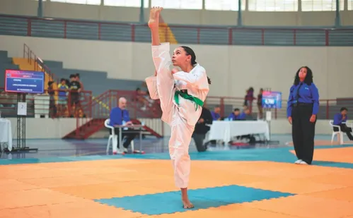 
          Imagem ilustrativa da imagem Capixaba de 12 anos conquista ouro no Open Sudeste de Taekwondo
          