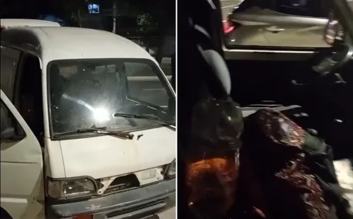 
          Imagem ilustrativa da imagem Carro com tanque improvisado em garrafa pet é flagrado em blitz em Vitória
          