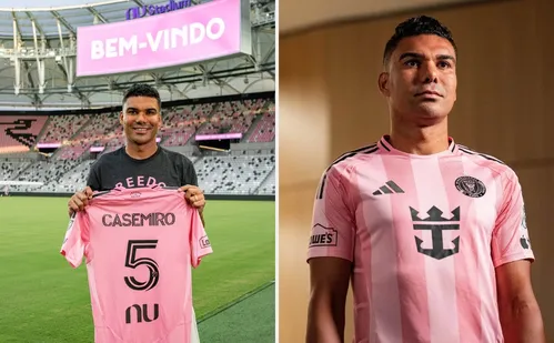 
          Imagem ilustrativa da imagem Casemiro é anunciado por time de Messi nos EUA
          