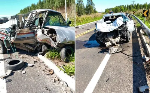 
          Imagem ilustrativa da imagem Colisão entre caminhão e carro deixa um homem morto em São Mateus
          