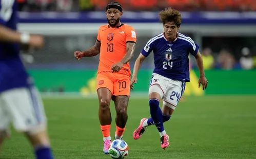 
          Imagem ilustrativa da imagem Com etapa final animada, Japão e Holanda empatam pelo Grupo F da Copa
          