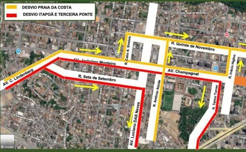 
          Imagem ilustrativa da imagem Demolição de ponte muda trânsito em Vila Velha na próxima semana
          