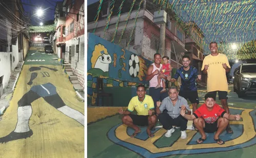
          Imagem ilustrativa da imagem Disputa de ruas decoradas para torcer pelo Brasil
          