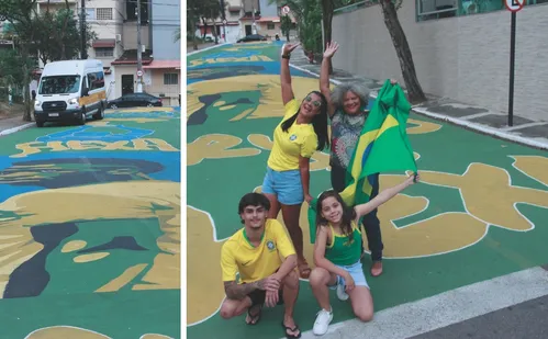 
          Imagem ilustrativa da imagem Disputa de ruas decoradas para torcer pelo Brasil
          