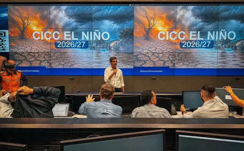 
          Imagem ilustrativa da imagem El Niño deve provocar temperaturas acima da média nos próximos meses no ES
          