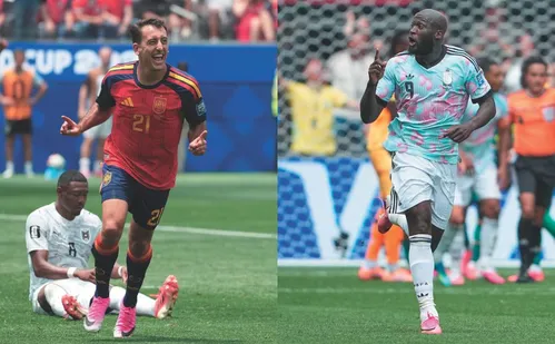 
          Imagem ilustrativa da imagem Espanha x Bélgica: duelo europeu em busca da semifinal
          