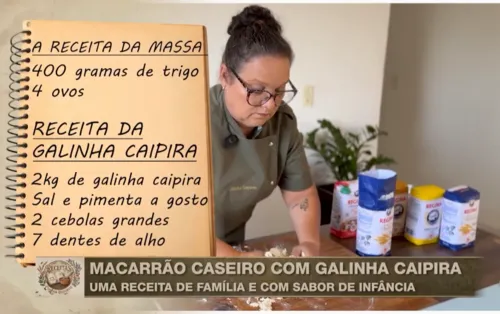 
          Imagem ilustrativa da imagem Galinha caipira com macarrão caseiro: uma receita de afeto
          