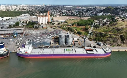 
          Imagem ilustrativa da imagem Importações puxam recorde nos portos de Vitória e Vila Velha, com 458 mil toneladas
          