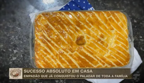 
          Imagem ilustrativa da imagem Ju revela o segredo do empadão que virou tradição e fonte de renda para a família
          