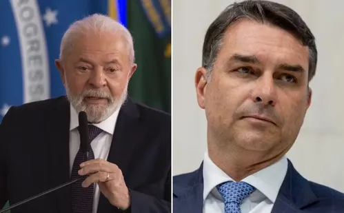 
          Imagem ilustrativa da imagem Lula associa tarifaço dos EUA a Flávio Bolsonaro e o chama de traidor da pátria
          