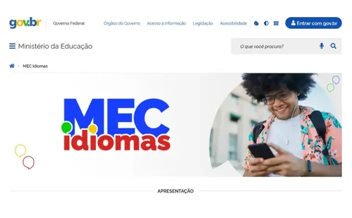 
          Imagem ilustrativa da imagem MEC Idiomas: nova plataforma do Governo oferta inglês e espanhol gratuitamente
          