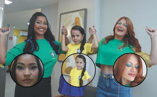 
          Imagem ilustrativa da imagem Maquiagens rápidas para torcer para o Brasil com estilo
          