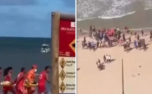 
          Imagem ilustrativa da imagem Menino de 11 anos é mordido por tubarão na Praia de Piedade, no Grande Recife
          