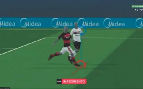 
          Imagem ilustrativa da imagem Nem o impedimento semiautomático acaba com as reclamações no futebol brasileiro
          