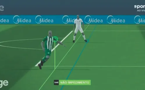 
          Imagem ilustrativa da imagem Nem o impedimento semiautomático acaba com as reclamações no futebol brasileiro
          