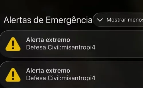
          Imagem ilustrativa da imagem O que falta esclarecer sobre o envio de alertas falsos da Defesa Civil
          