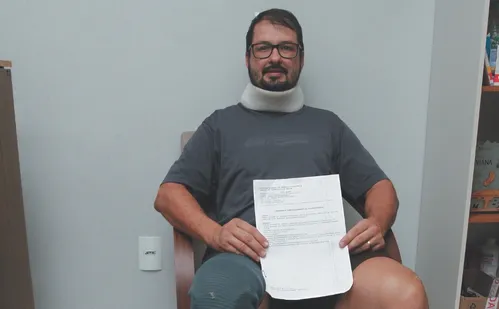 
          Imagem ilustrativa da imagem Perigo com bicicletas: capixaba que perdeu a perna sofre novo acidente
          
